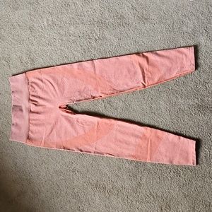 Womens PINK leggings size M